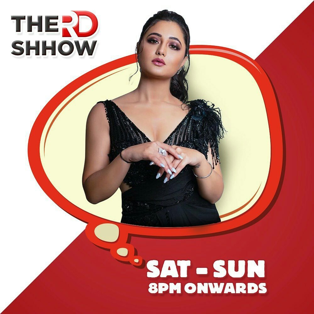 RashmidesaiTeam's tweet photo. Omg!! Something big is coming as shared officially by queen @TheRashamiDesai mam on Instagram ❤❤
Stay tuned all Rashamians a big show is coming as "THE RD SHOW"
Link for the post :
https://t.co/hE8HR5HTx0
Excited me and you all ❤❤
#RashamiDesai #TeamRD https://t.co/6qdxd7Soqu