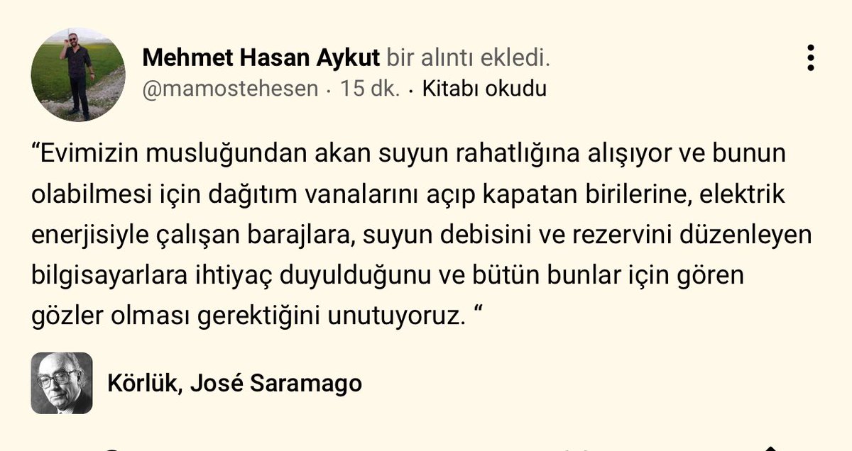 Tam da günümüzü anlatan müthiş bir eser.