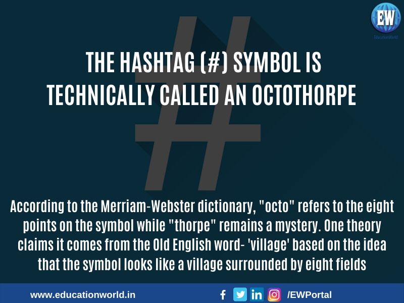 EWPortal's tweet image. #FridayFact #Hashtag #Octothorpe #Facts