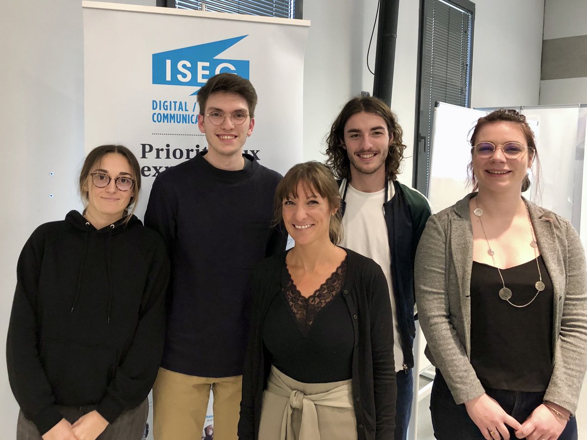 iseg_bordeaux's tweet photo. MasterClass : 5 conseils pour réussir sa carrière! 👍
https://t.co/reW1Sa2zlh
#ecoledecommunication https://t.co/fzOJkCNCDY