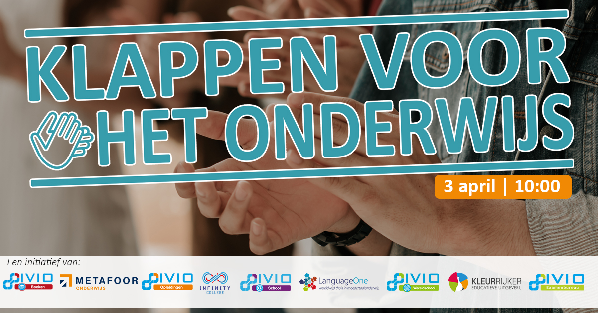 🙌KLAPPEN VOOR HET ONDERWIJS 🙌 We zijn LIVE!
Volg nu onze livestream via ➡ youtube.com/watch?v=oLZXmD…
Blijf kijken want op het eind volgt er nog een leuk nieuwtje! 😁 #klappenvoorhetonderwijs #metafooronderwijs #livestream #daslief #onderwijs #media #coronavirus #corona #actie