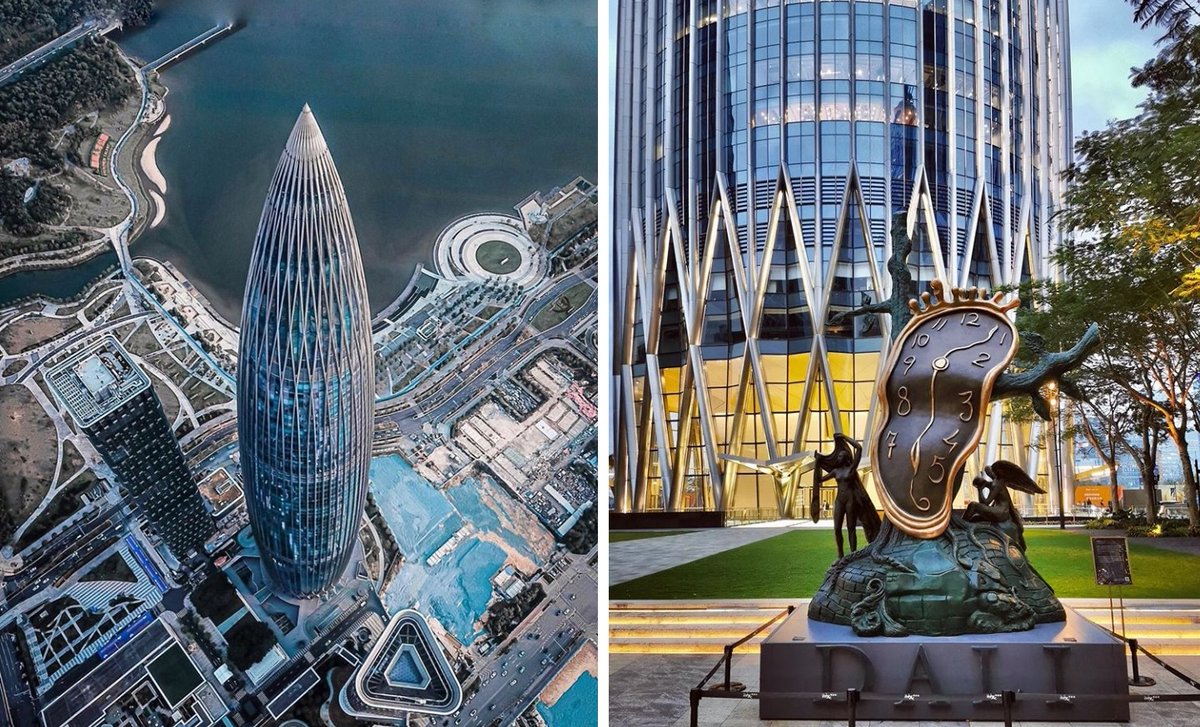 thedaliuniverse's tweet photo. Social distancing.
#SalvadorDalí monumental sized #sculpture “Nobility of Time” in front of #ChinaResources in #ShenzhenBay, #China. Photo taken by Terrie (@jleezx) and @TallBuildingsDaily.
#DaliUniverse #达利 #art #sculpture #ChinaResourcesHeadquarters #springbamboo https://t.co/vCcwW0sh43