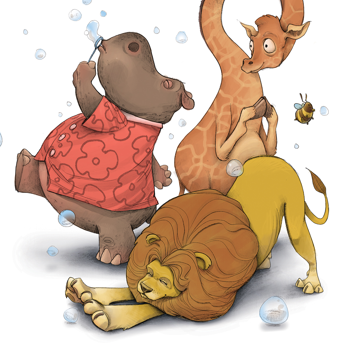 _illustrationX's tweet photo. We love this joyful illustration by Tom Bonson, it brings a smile to all our faces.

#WEAREILLUSTRATIONX #WEAREANIMATIONX #tombonson #animalillustration #mentalhealthawareness #selfisolation #together #lookoutforothers #lookafterourself  #flattenthecurve https://t.co/V8V6l6HKyd
