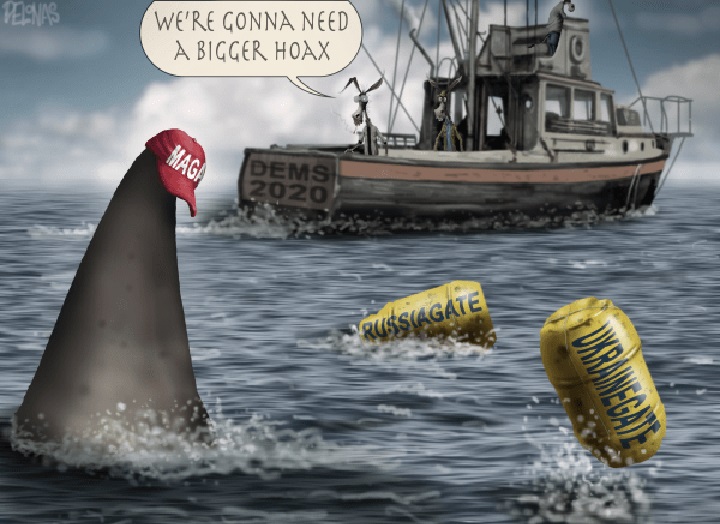 Schifty's is planning to investigate Trump's handling of the pandemic.  Is he planning a bigger hoax &amp; witch hunt??