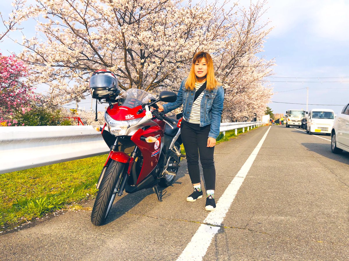 cbr25010's tweet photo. ＃桜　
桜が満開だぁ🌸🌸

#CBR https://t.co/vhv4jiLgu6