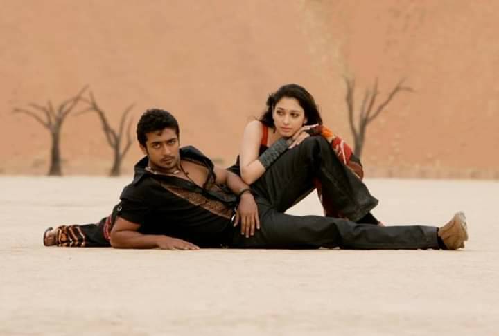 avmproductions's tweet photo. 11 years since the release of the blockbuster hit #Ayan directed by #KVAnand starting @Suriya_offl @tamannaahspeaks in #HarrisJayaraj's chart topping music! Tell us your favourite track from the film in comments below! https://t.co/k3erd3jKnr