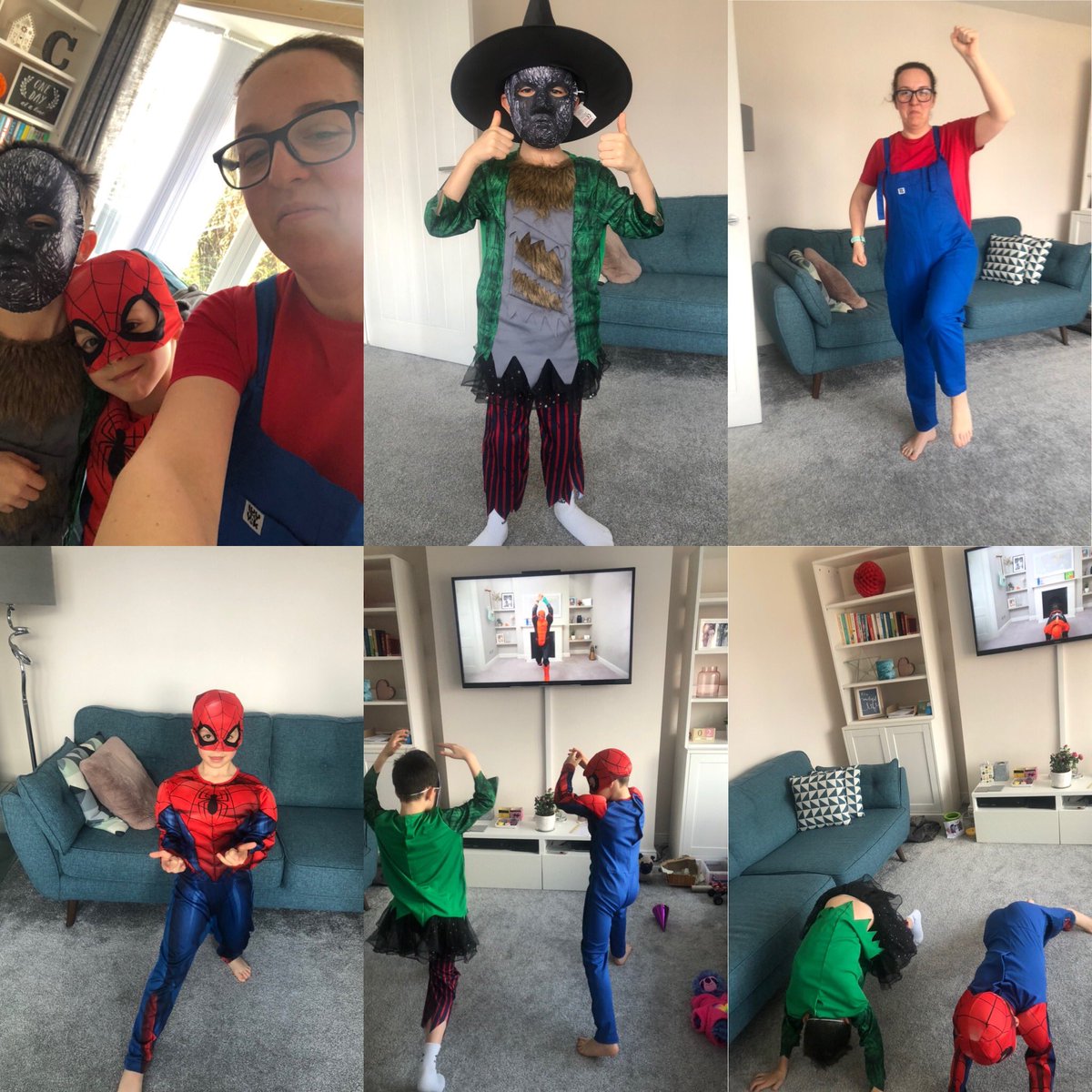 CollardbethBeth's tweet photo. We are loving this mornings workout!!!  #fancydresspewithjoe https://t.co/DrR3sMeGbK