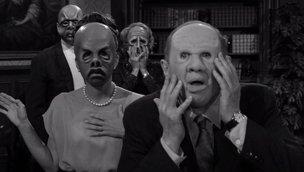 mardi gras mask twilight zone