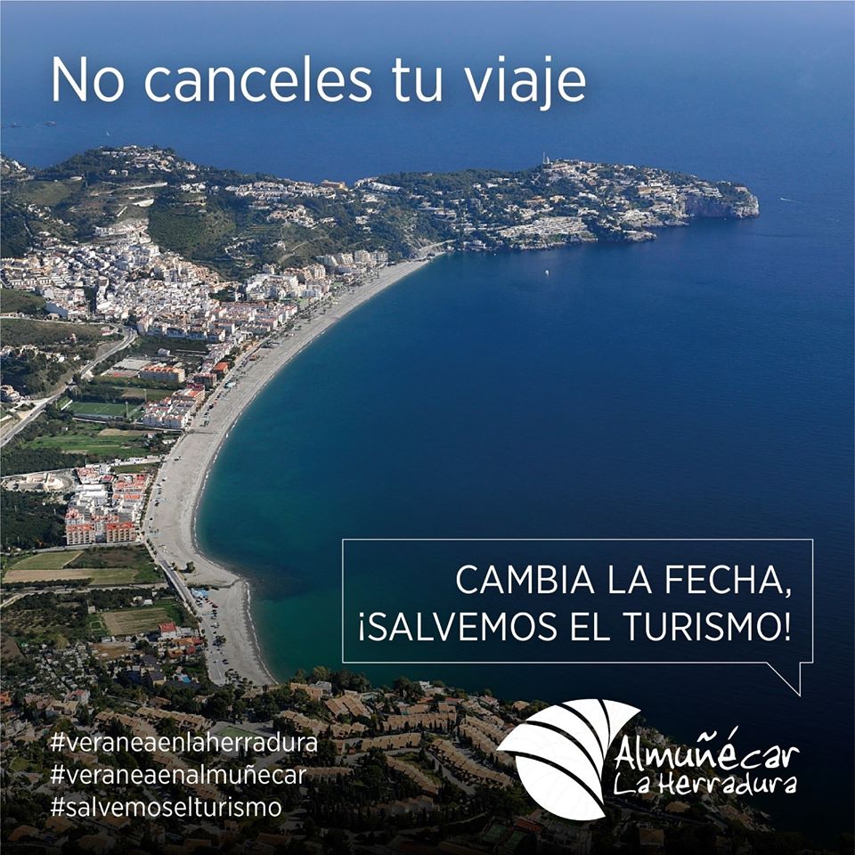 VisitAlmunecar's tweet photo. 🔴 No canceles tu viaje, cambia la fecha 🗓.
‼️ Salvemos el turismo‼️

#VeraneaenLaHerradura #VeraneaenAlmuñécar
#NosVemosenLaHerradura #NosVemosenAlmuñécar
#VisitAlmunecarLaHerradura #NoCancelesModifica #SalvemoselTurismo #QuedateenEspaña

@AlmunecarAyto https://t.co/QVGemXCzxb