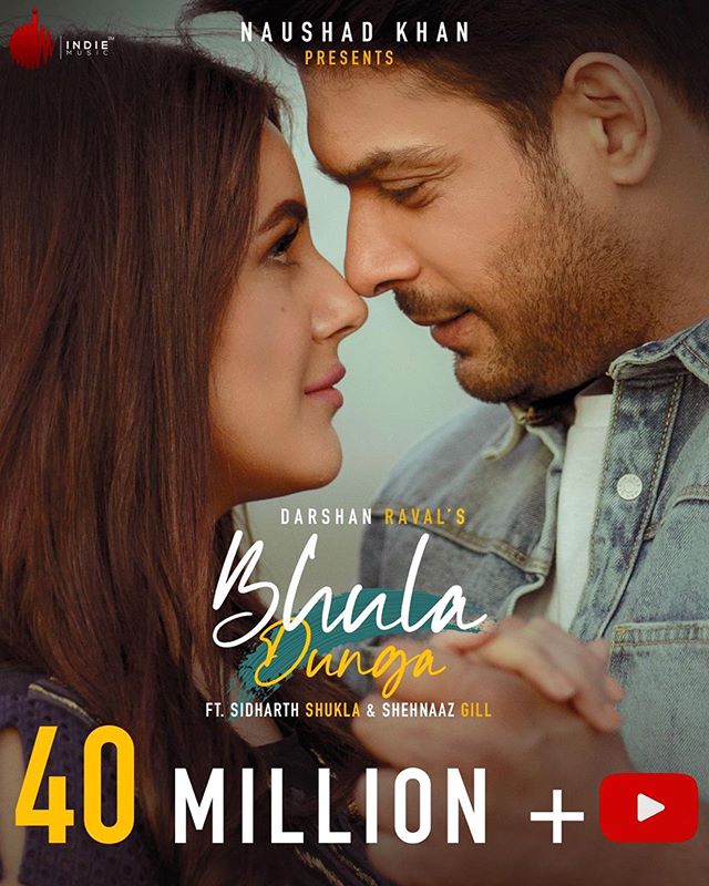 sudesnamukherj3's tweet photo. So finally 40M
Well done guys👏👏👏
Congratulations ❤❤❤🎉🎉🎉
#BhulaDungaOnLoop
#ChartbusterBhulaDunga
#SidNaaz https://t.co/eW1EVSDRyz