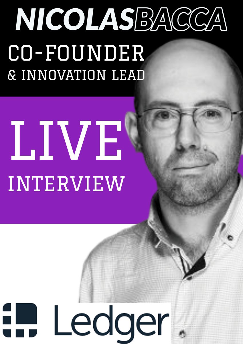 NON MAIS ALLO, TU N'ES TOUJOURS  PAS INSCRIT ?!

Et oui, c'est la jour J. 😁

Je vous donne RDV à 12h30 sur ma chaine Youtube : BLOCK INTERVIEW et sur Periscope : <a href="/blockinterview/">Block Interview #2</a> pour mon interview live avec <a href="/BTChip/">Nicolas Bacca</a> 
youtube.com/channel/UC-AOh…

#blockchain #ledger #Confinementjour17
