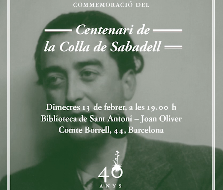 CollaDeSabadell's tweet photo. Presentació del #centenari de la #ColladeSabadell a la Biblioteca Sant Antoni - Joan Oliver de Barcelona. Febrer de 2019. https://t.co/cF7sAkGqFO https://t.co/kWvD7CHJBC