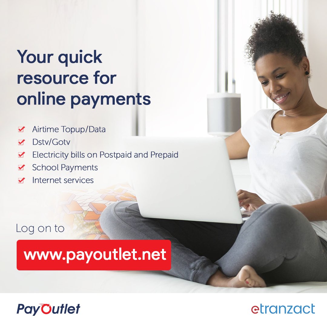 eTranzactPLC's tweet photo. Wouldn’t you rather choose the easy life?Log on to https://t.co/vp4gVh3o7m and pay all bills from one place.No Stress!..#airtime #data #DSTV #GOtv #electricity #internet #schoolpayments #nostress #payoutlet #easylife https://t.co/yyjWIooJLM