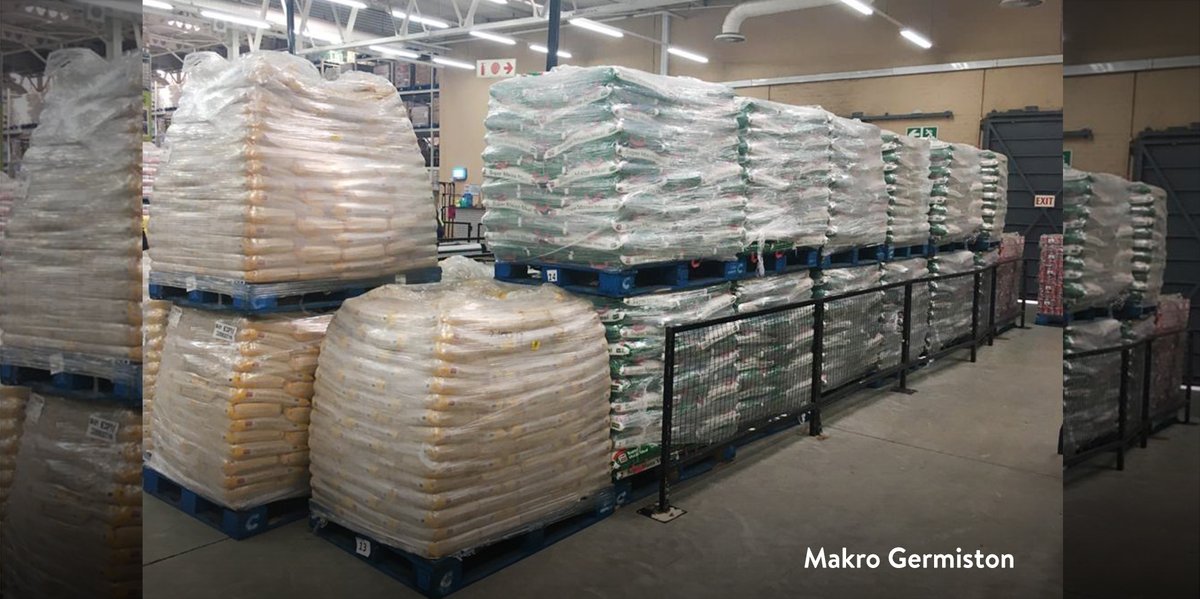 We’ve donated 27 tonnes of non-perishable food to <a href="/FoodForwardSA/">FoodForward SA</a> in Gauteng to help feed vulnerable people during the lockdown.