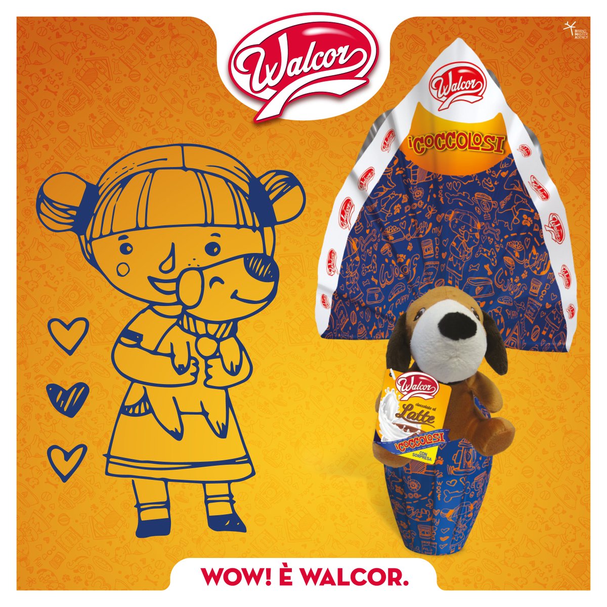 WalcorItalia's tweet photo. Nuovi #peluches disponibili in 6 varianti! 🐶Con l'#uovodipasqua #Walcor della linea #Coccolosi, c’è una doppia sorpresa! Peluche esterno e un fantastico mix di sorprese all’interno😊🍫 https://t.co/hyLj5RDj0E