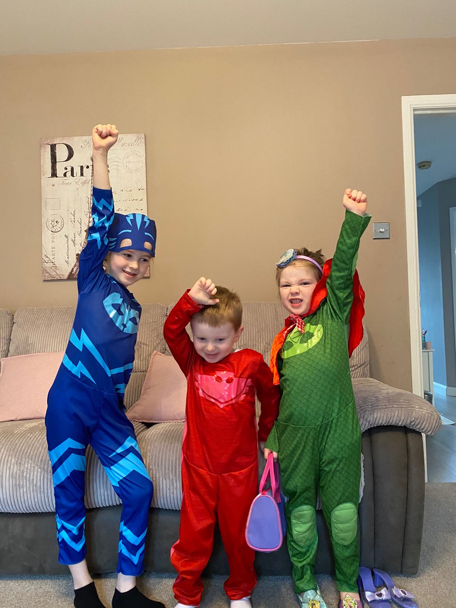 leitchward's tweet photo. #pewithjoe #pjmasksstyle @thebodycoach @Honeywellnurs @chapelhallPS 🦸‍♀️ 🦸‍♂️ 🦸‍♀️ https://t.co/ixovILtqQH
