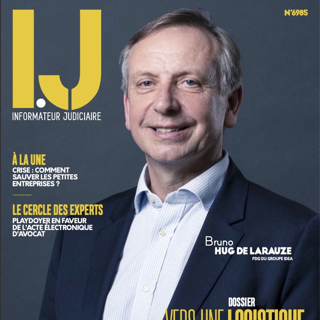 Cette semaine dans l'IJ - notre dossier sur la logistique durable : Bruno Hug de Larauze PDG du Groupe IDEA nous parle notamment des process RSE mis en place avec ses équipes, le journal est en accès libre ici : lnkd.in/g_GnJrY #logistiquedurable #penserdemain