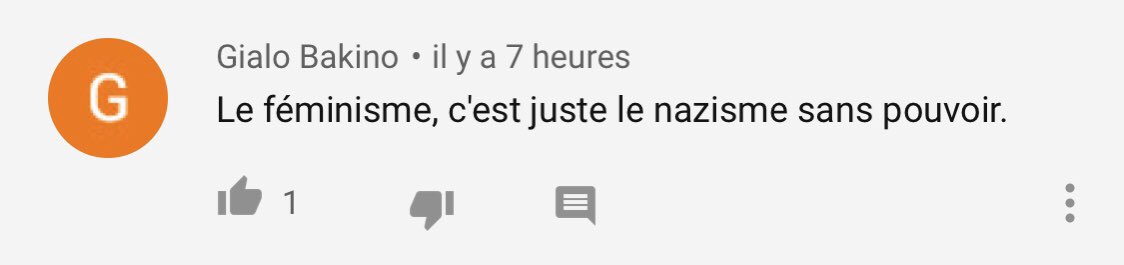 LEnragees's tweet photo. Bienvenue dans le monde des masculinistes qui veulent se battre pour les droits des hommes, ceux qui sont virils ! Sous la vidéo de Alexis Fontana chef de file
Irrespect total envers les victimes de violences et les féministes  #feministe #confinement #stop #Feminism https://t.co/4u2PNnk3e2