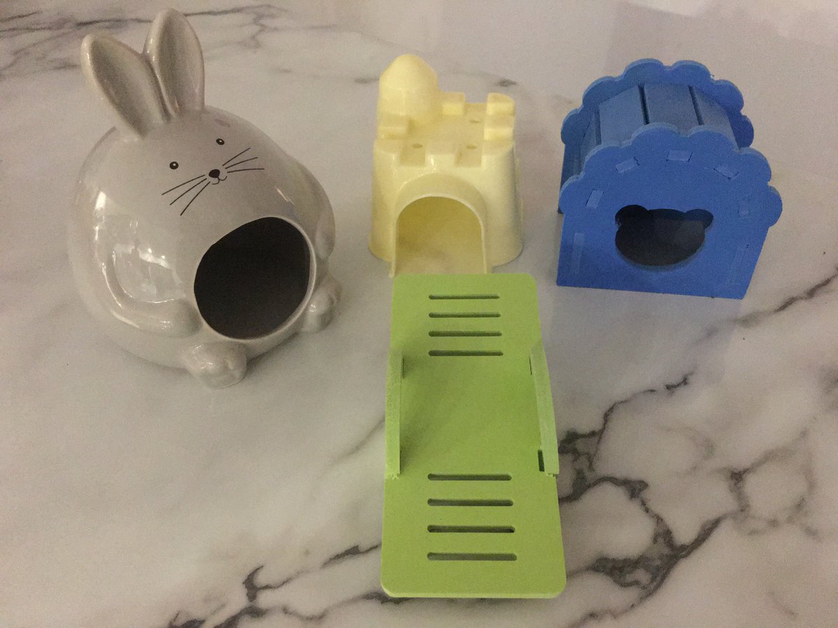 RabbitroomsD15's tweet photo. Been busy doing some online shopping for some new accessories for our Hamster Playground! Don’t these look like fun.. and how cute are they?! Fiona 
#hamsterholidaysdublin 
#hamsterboardingdublin 
#therabbitroomsDublin15 https://t.co/D7KkW8dFXx