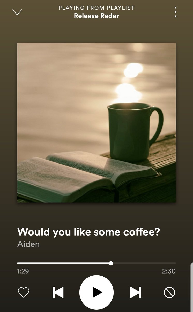 This week's example: yet again, not the abuser-led goth/punk/emo Aiden I was embarrassingly into as a teenager. This time, it's not a rapper, it's some generic calm piano music. Either way, it's wrong.