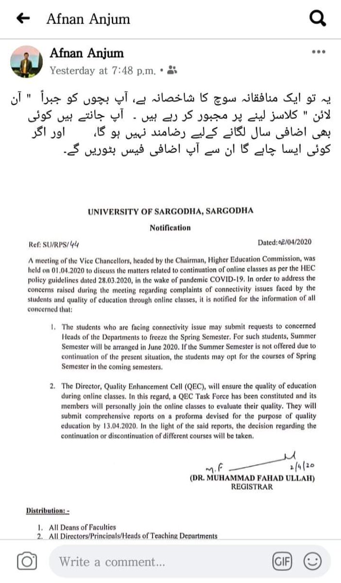 MahnoorAsif1998's tweet photo. #We_Want_Semester_Break https://t.co/GaXzzCVW78
