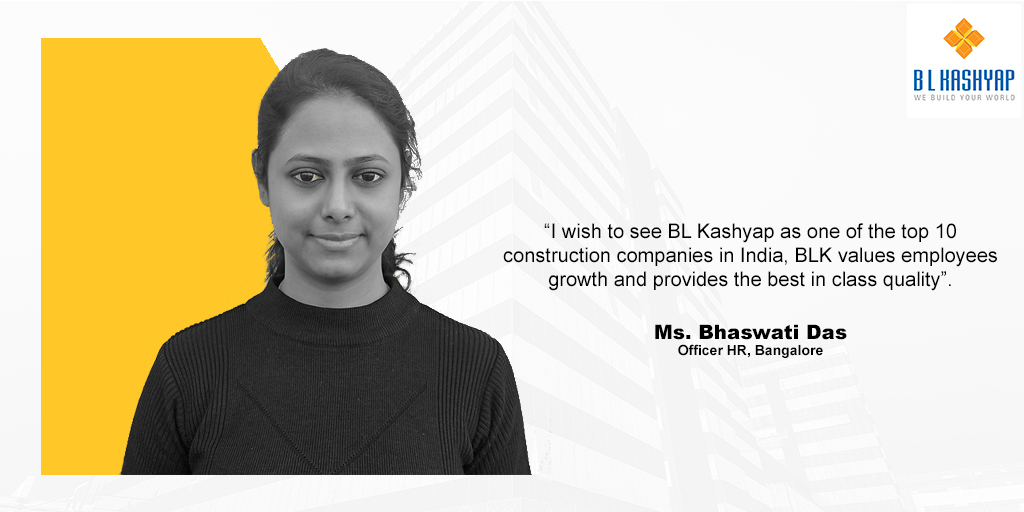 BLKConstructs's tweet photo. When asked Ms. Bhaswati Das about the first three things that come to her mind when she thinks of BL Kashyap, she spoke about Team bonding, Great Work Environment and Learning Opportunities.
#WorkingAtBLK #BLKQuotes #MotivationByBLK #BLKConstructs #EmployeeQuotes https://t.co/6ON54RwnDJ