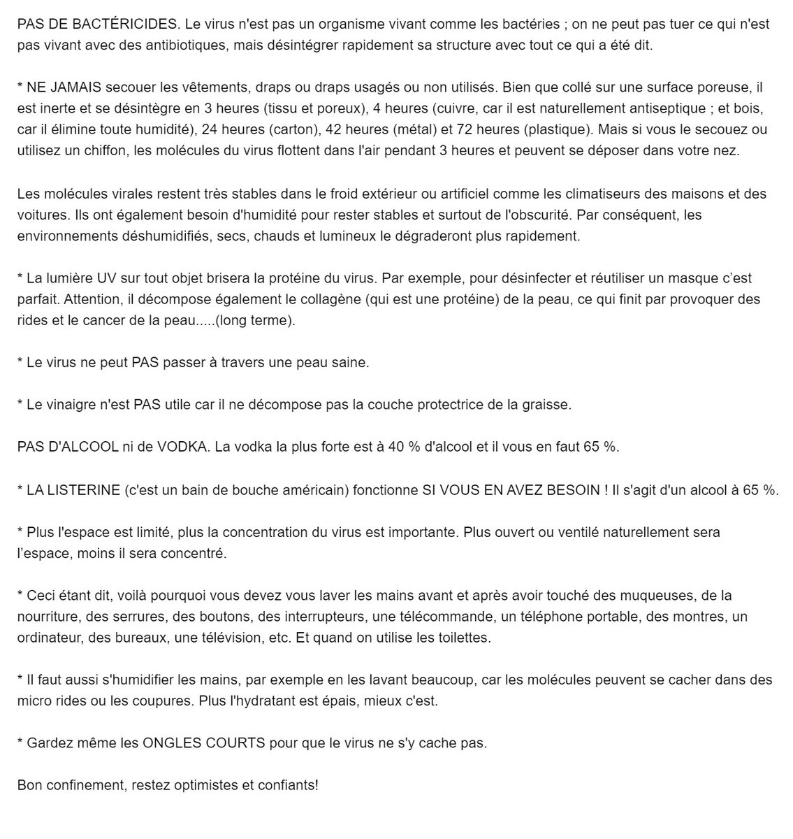 Document très intéressant qui explique et conseilleThreader source (non scientifique mais presque) https://threader.app/thread/1242786216053014529