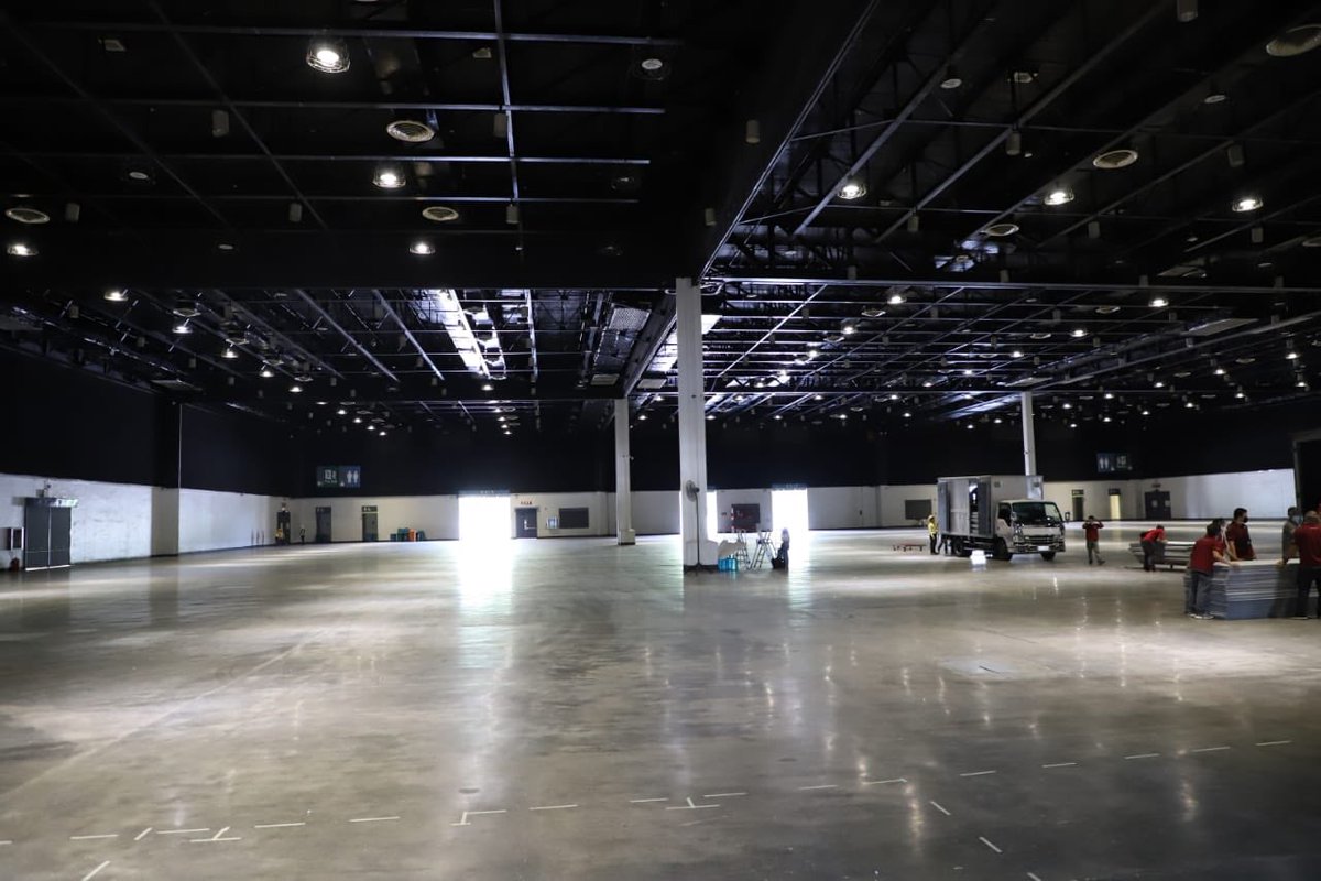 TheBCDAGroup's tweet photo. COMFORTABLE FACILITIES FOR COVID-19 PATIENTS. Government is working with the private sector to set up the Philippine International Convention Center,the World Trade Center,and the Ninoy Aquino Stadium as quarantine sites that are comfortable—complete with 24/7 health monitoring. https://t.co/w7ZBIk3NS3