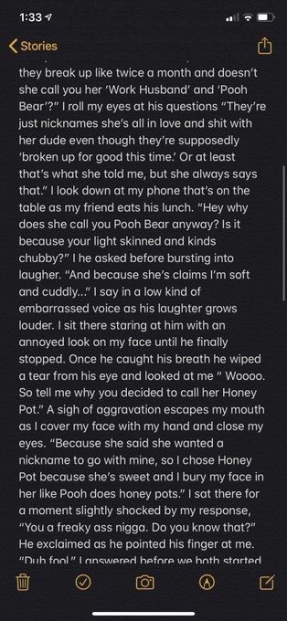 Should I make a book? Should I continue with a part 2? 🤔 🤔 decisions decisions decisions 💭 #erotica #erotic<a href="/tag/erotic"class="tags"><span>#erotic</span></a><a href="/tag/erotica"class="tags"><span>#erotica</span></a>