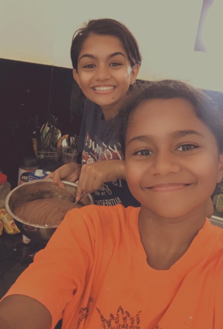 Self quarantine with the sis ❤️

#Quarantine #lockdown #covid19 #pudding #baking #sisterlove