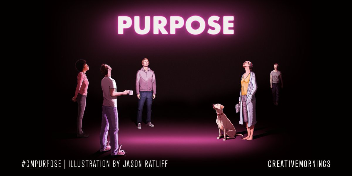 “When in doubt, take the steps you need to follow the path of your own joy. This path is your purpose.” April is #CMpurpose. This month’s theme was chosen by <a href="/Indianapolis_CM/">indianapolis_cm</a> and illustrated by Jason Ratliff. We've come up with a new format for our April event. Stay tuned!