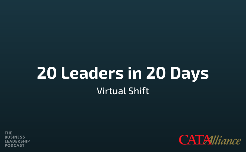The Business Leadership Podcast (@tblcast) on Twitter photo In these uncertain times, leading in business can be challenging. Led by <a href="/edwinfrondozo/">Edwin Frondozo</a>, in partnership with <a href="/CATAAlliance/">Canadian Advanced Technology Alliance (CATA)</a>, we're bringing you insights from Canada's top business leaders. 🇨🇦
Learn how to lead virtually with 20 Leaders in 20 Days: bit.ly/2X5qmWw In these uncertain times, leading in business can be challenging. Led by <a href="/edwinfrondozo/">Edwin Frondozo</a>, in partnership with <a href="/CATAAlliance/">Canadian Advanced Technology Alliance (CATA)</a>, we're bringing you insights from Canada's top business leaders. 🇨🇦
Learn how to lead virtually with 20 Leaders in 20 Days: bit.ly/2X5qmWw