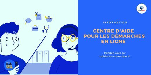Besoin d’aide pour des démarches administratives, voir un médecin ou même faire l’école à la maison ? Solidarité numérique répond à toutes vos questions durant cette période de confinement, en ligne ou par téléphone solidarite-numerique.fr