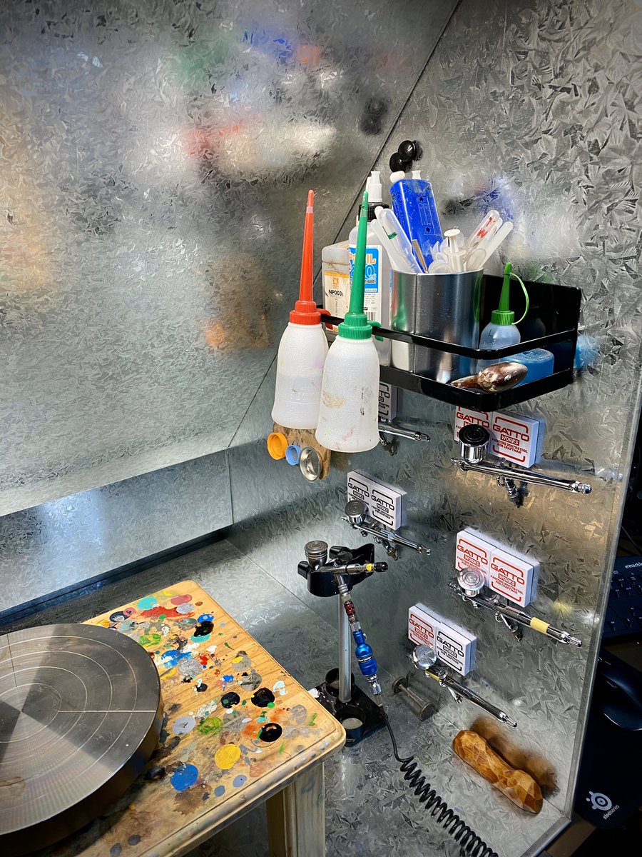 ネロブースを導入。工房スペースに合わせたカスタムタイプです