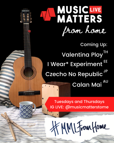 musicmatters's tweet photo. Weโve got more! ๐ Stay tuned to our Instagram channel here: https://t.co/6JwjiDBflT every Tuesday and Thursday. ๐๐ Sign up to our FB Event Page https://t.co/r2AVpM1L3L for all updates! #MMLFromHome #Matters20 #MMLAlumni #MMLStayCreative #MMLCommunity https://t.co/GVx6uTeD5S