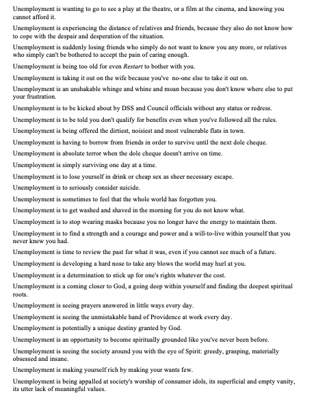 matthewkaemingk's tweet photo. I'll be sharing some old unemployment prayers written by pastors  in industrial contexts where mass communal layoffs are common. Don't copy them, use your own creativity to adapt them for Covid. 

These are from an old collection compiled by Cameron Butland/David Welbourn. https://t.co/Ck81Jfoiop