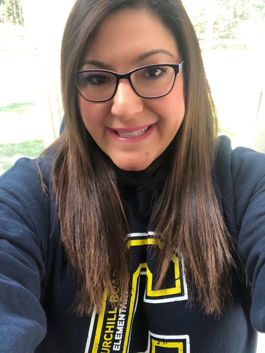 Hey Churchill!!  I miss you all so much, but still rockin the Churchill spirit! Let’s see all of you showing your school spirit!  💙#CRSTweets #CRSSpringSpirit2020