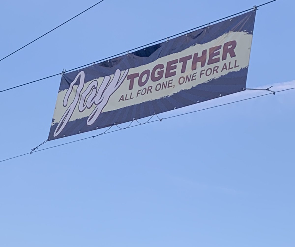 JayRegion's tweet image. Jay is together in this! Thank you Portland Fire Department and Display Craft for this show of support! #staysafejay