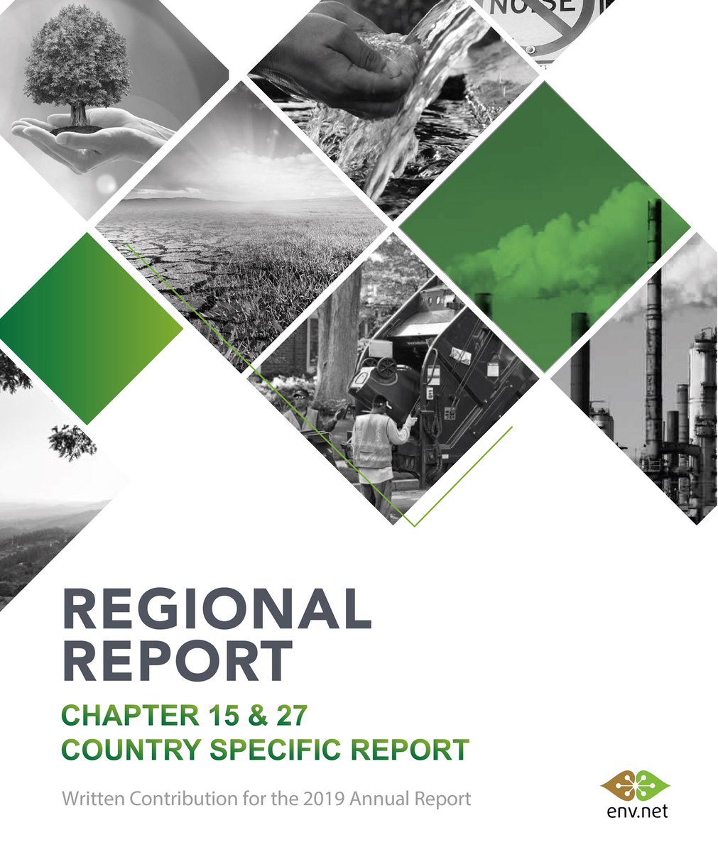 Crisis or not, the environmental issues remain on the agenda.
Today, we would like to share an interesting report  of regional relevance, focused on the Chapters 15 and 27, a joint effort of the ENV.Net network.
bit.ly/2JDwf5w