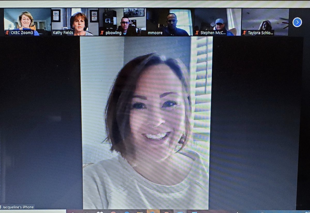 fields_kt's tweet image. So appreciated Lt. Governor Jacqueline Coleman joining the CKEC weekly superintendent meeting today. Students and schools are important to our state leaders during the COVID19 crisis. #TeamKentucky #TogetherKy #ckec