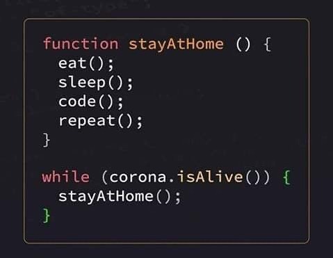anakteknik_indo's tweet photo. Stay at home dari sudut pandang programmer. https://t.co/MRWcr9Zgyd