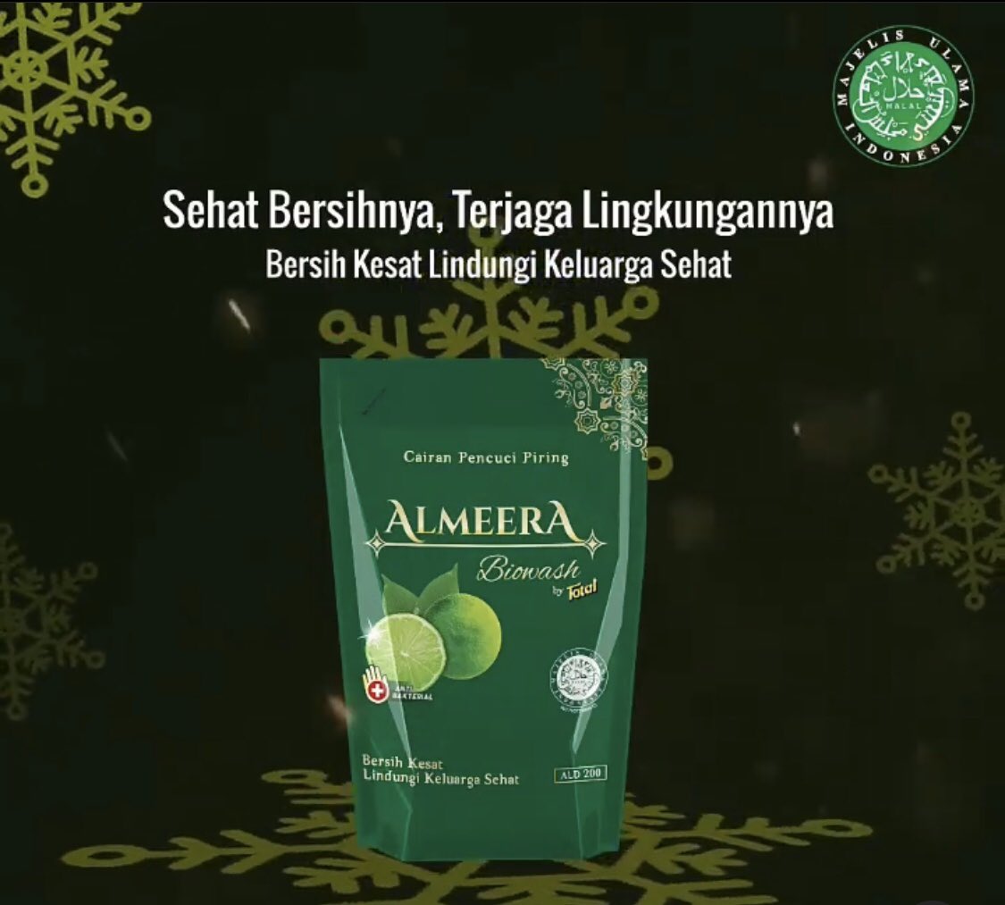 TotalAlmeera's tweet photo. Dan untuk peralatan masak &amp; makan, gunakan selalu cairan pencuci piring Almeera Biowash by Total.
Kuman &amp; Virus dijamin pergi menjauh! https://t.co/xyC7rr3Frw