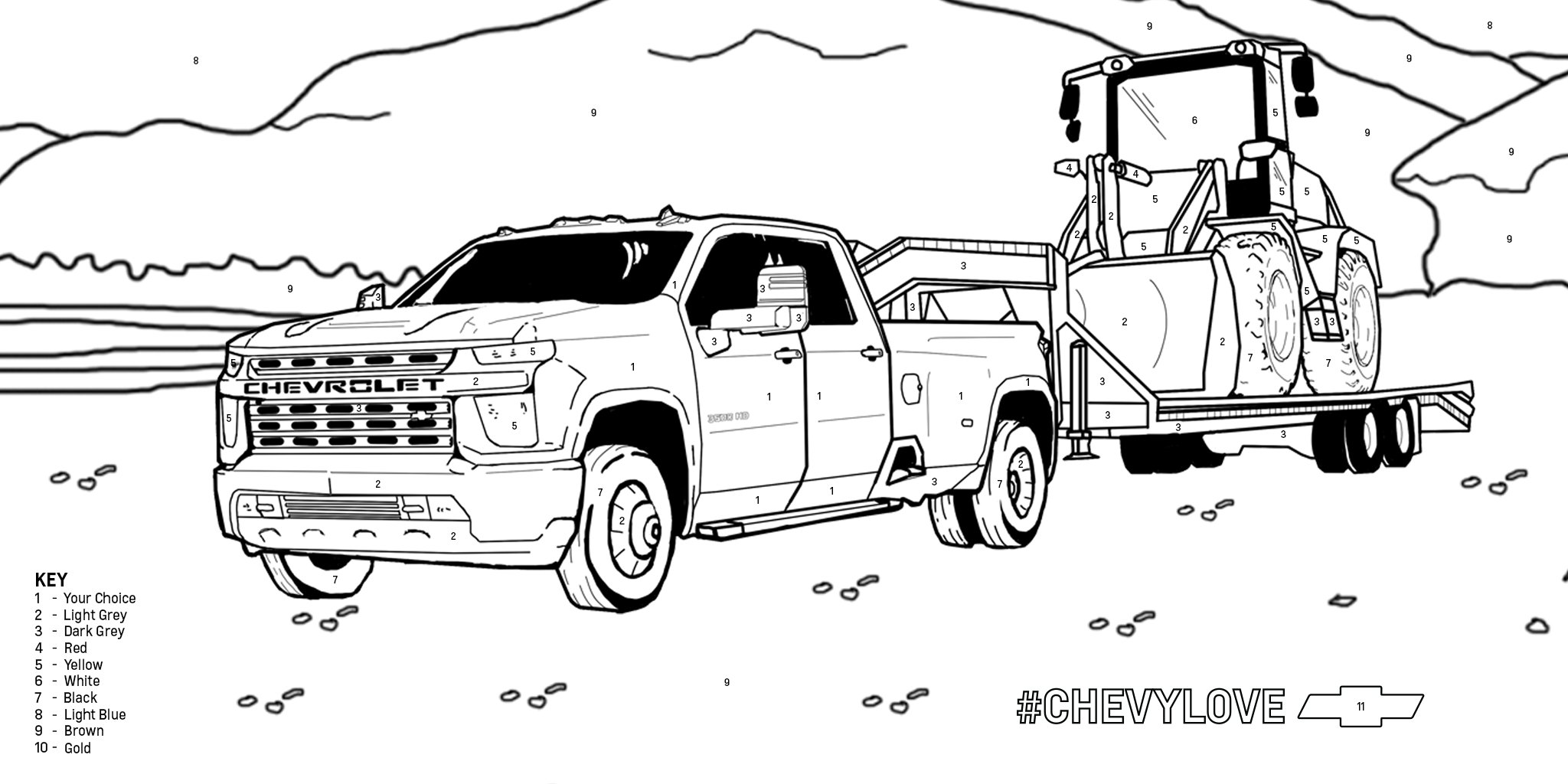 lifted ford truck coloring pages