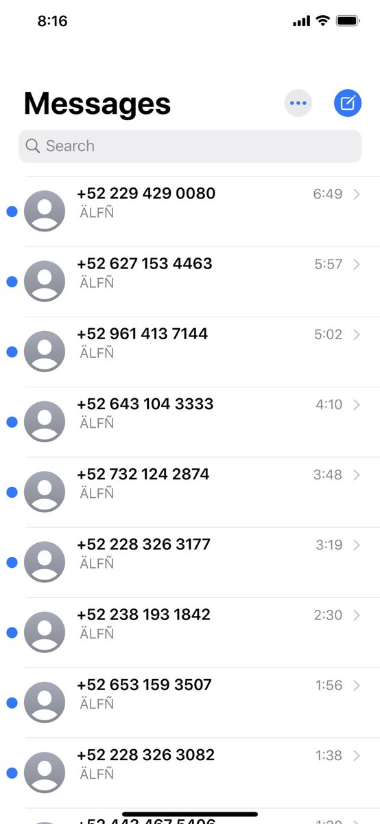 kargedu's tweet photo. ¿Cómo o dónde se denuncian estos SMS #ÄLFÑ? Todos recibidos desde ayer (02/04) a las 5pm y toda la madrugada. @UCS_GCDMX @SSP_CDMX @C5_CDMX https://t.co/cfRv43rpP4