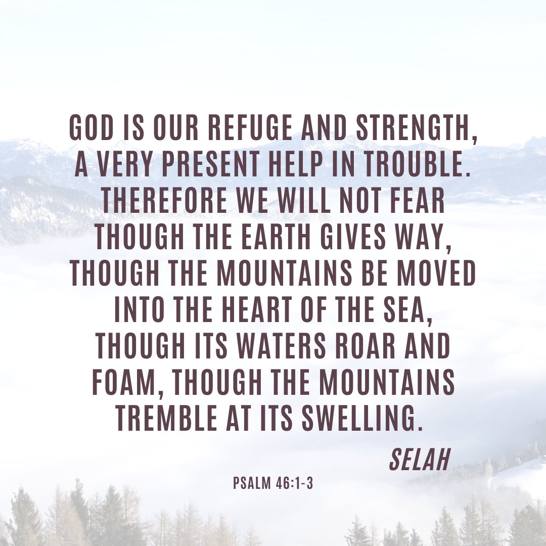 PointUniv's tweet photo. This scripture reminds us that God is present even when the world around us seems to be chaotic. Take some time today to remind yourself of Godβs character and his promises to his people. #ScriptureFocus https://t.co/ppAxa7wVJl