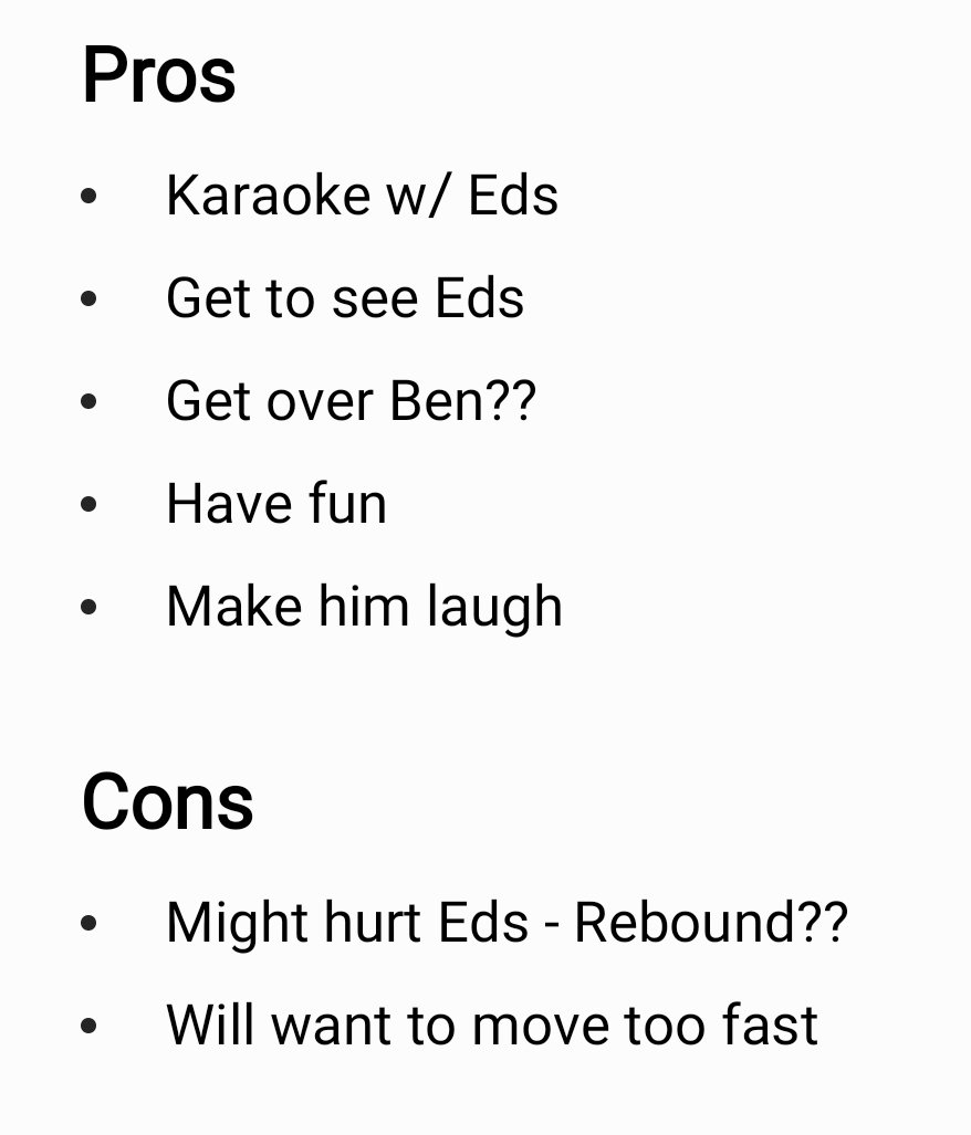 070 》 pros and cons( richie's phone )