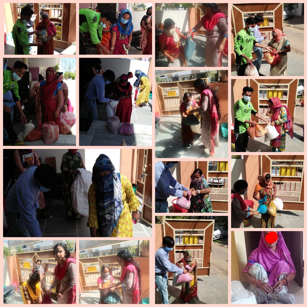AkhilNaya's tweet photo. @RajCMO Sir we at Naya Sawera Ngo is doing this from 23rd March. Dry Ration for almost 12-15 days given to more than 100 familes yet and served around 1000 cooked foods packets 
@ashokgehlot51 @jogaram https://t.co/253S3iWNBk