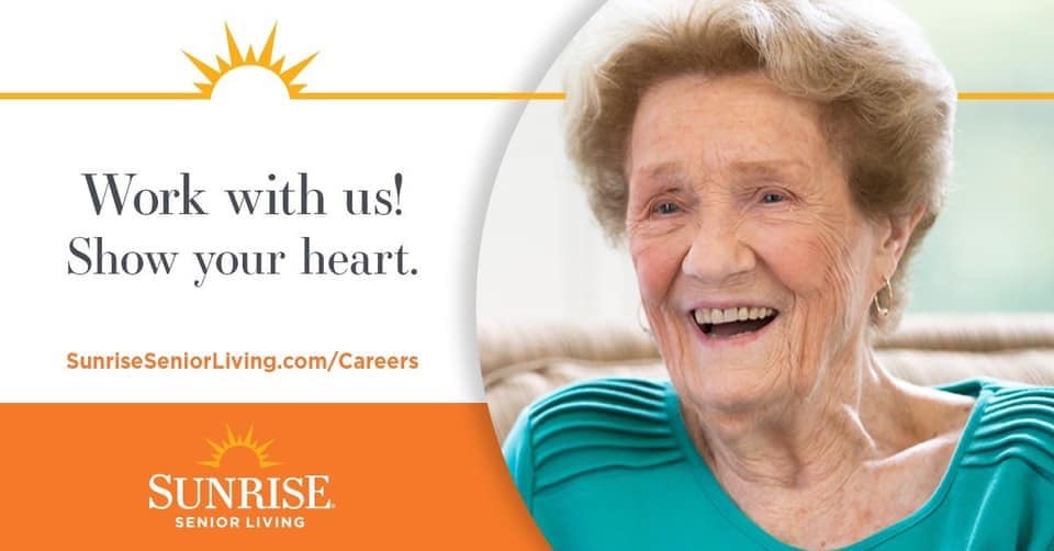 BeebySharon's tweet photo. We’re #hiring! The health, security &amp; happiness of our senior community has never been more important so we are staffing up for various positions at our communities across the U.S. Join me! You’ll truly make a difference. #Applyhere https://t.co/ZwzzCeTw9H #SucceedAtSunrise https://t.co/9cxw6U72XB