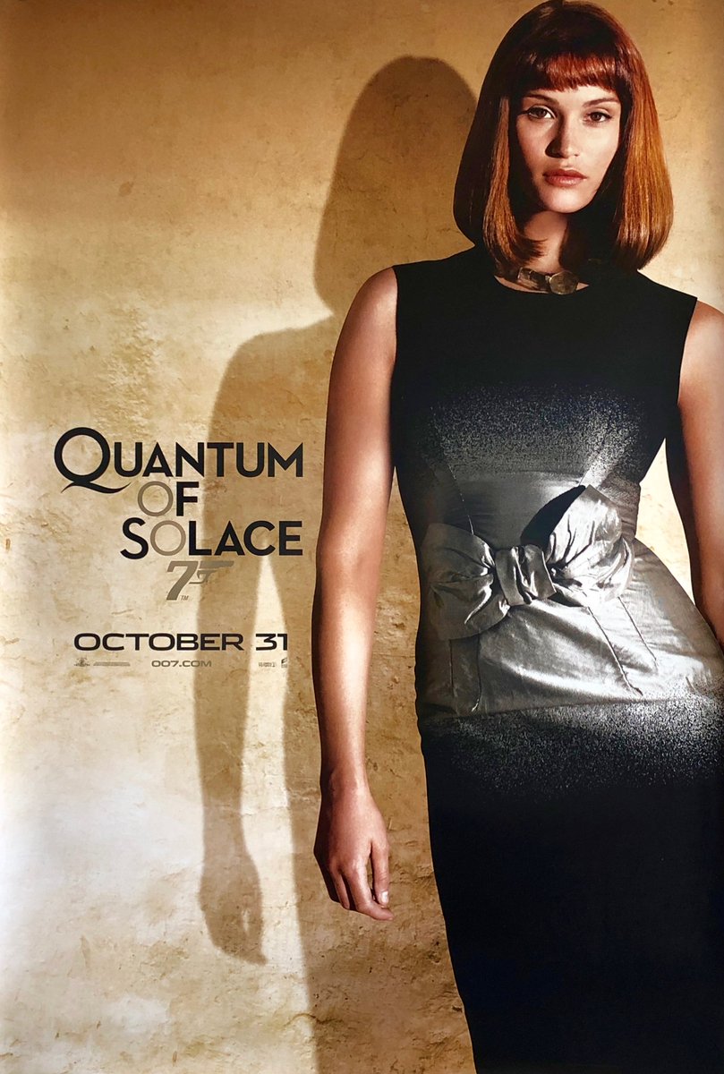 elinformede007's tweet photo. Afiches individuales con algunos de los personajes principales de "Quantum Of Solace" del 2008. #IanFleming #JamesBond #DanielCraig #QuantumOfSolace #Bond22 #CamilleMontes #OlgaKurylenco #DominicGreene #MathieuAmalric #AgentFields #GemmaArterton #Agente007 #ElInformeDeJamesBond https://t.co/52yFJdbX3x