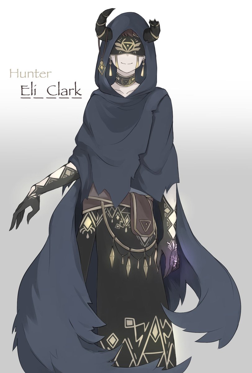 黒ぷよ カナロア ハンター化 イライくん さーふぁすさん Saphas に素敵な装飾など考えて頂きました 第5人格イラスト